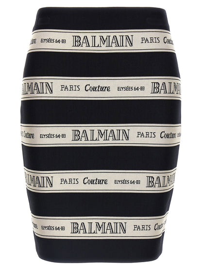 Nastro Balmain Skirt Black
