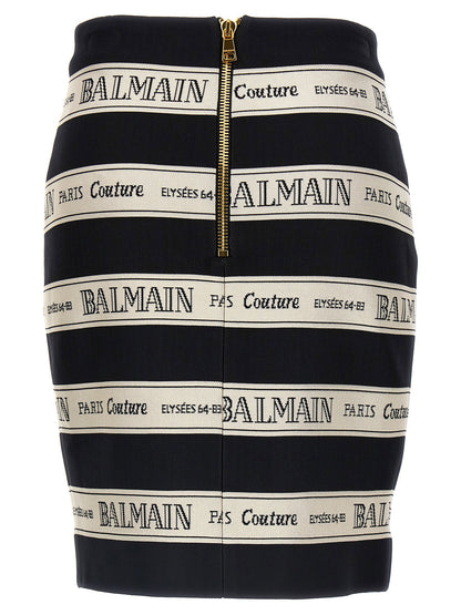 Nastro Balmain Skirt Black