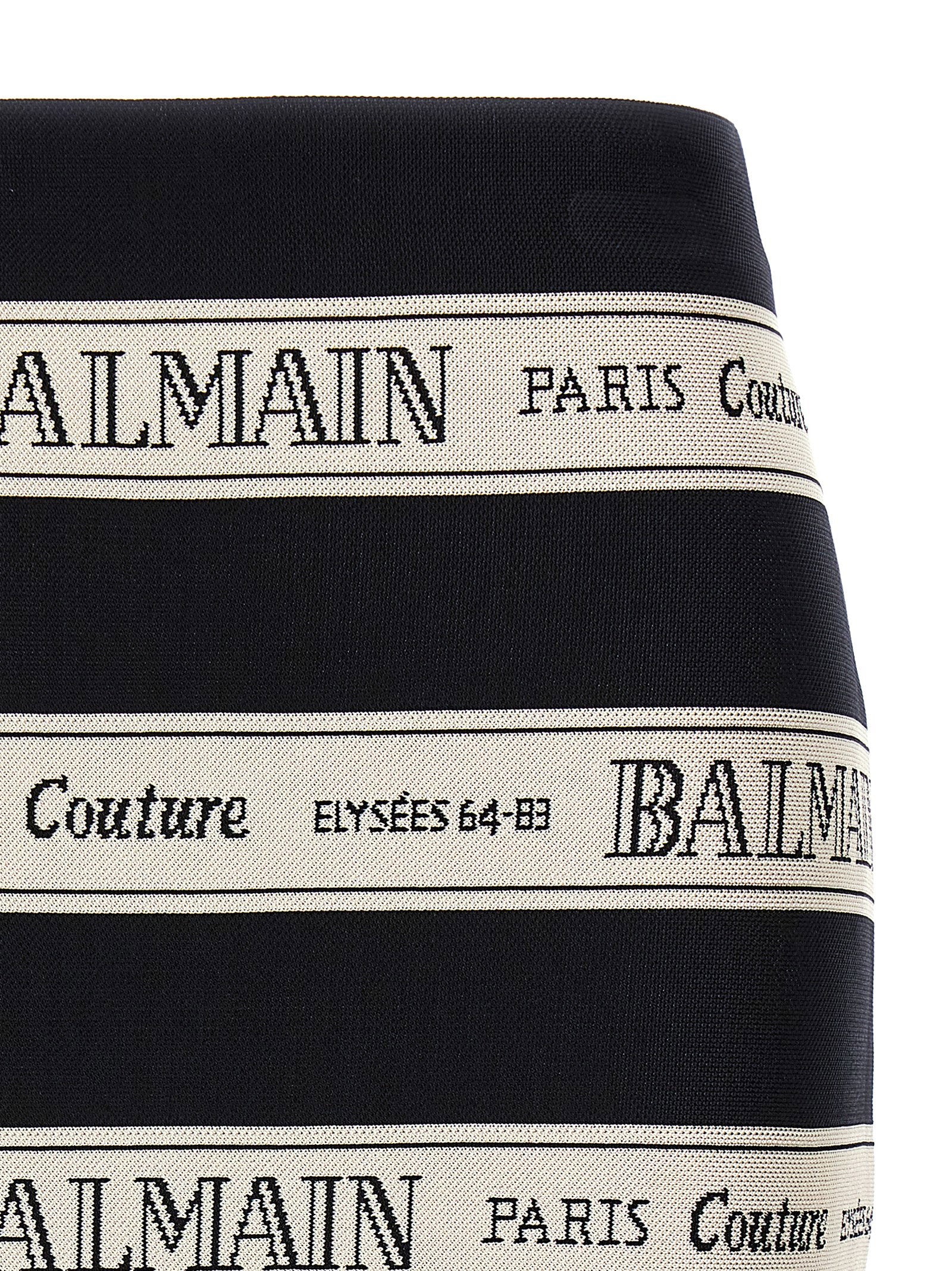 Nastro Balmain Skirt Black
