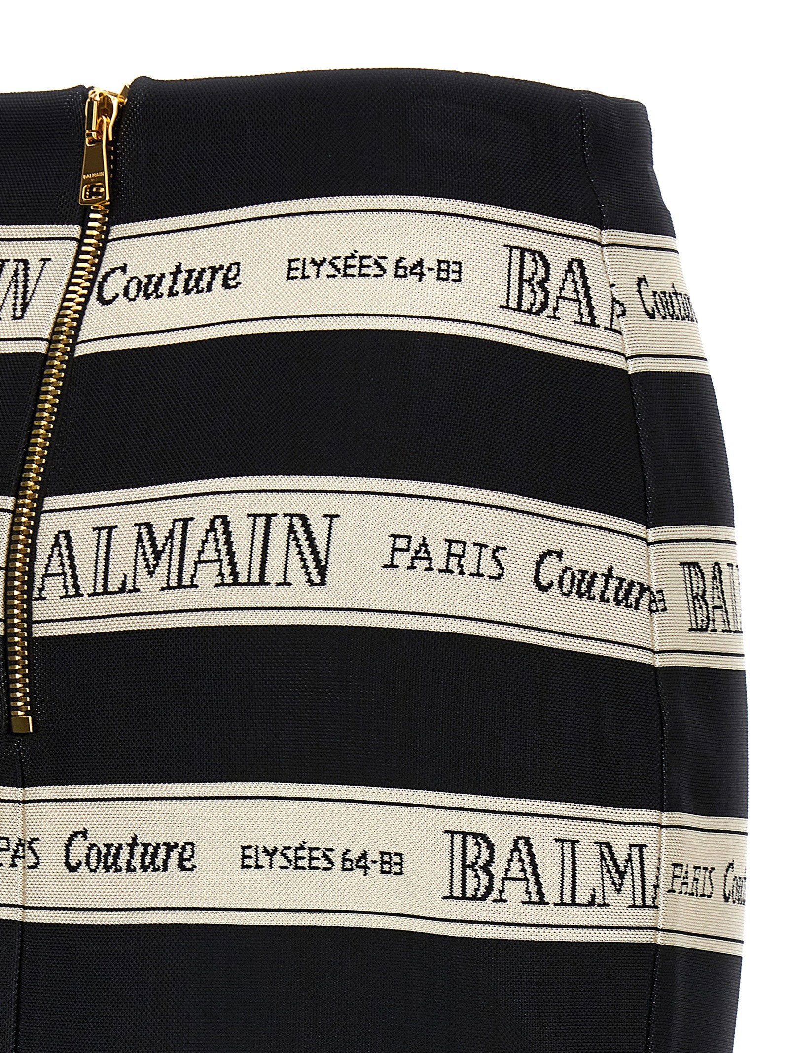 Nastro Balmain Skirt Black