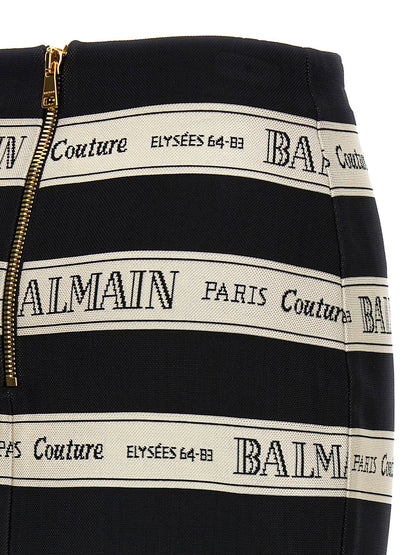 Nastro Balmain Skirt Black