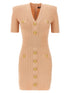 Balmain Chiocciola Dress Pink
