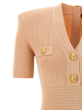 Balmain Chiocciola Dress Pink