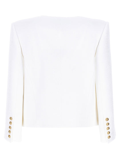 Balmain Blazer Spencer White
