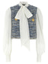 Balmain Tweed Shirt Multicolor