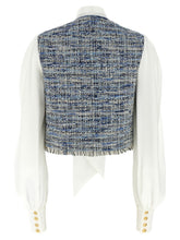 Balmain Tweed Shirt Multicolor