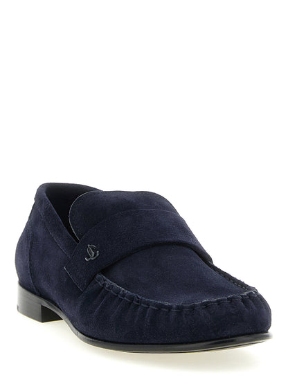 Jimmy Choo Ellis Loafers Blue