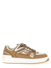 Balmain B-court Sneakers Beige
