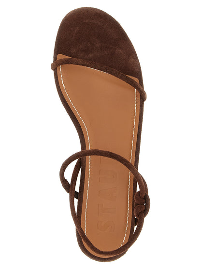 Staud Laurel Sandals Brown