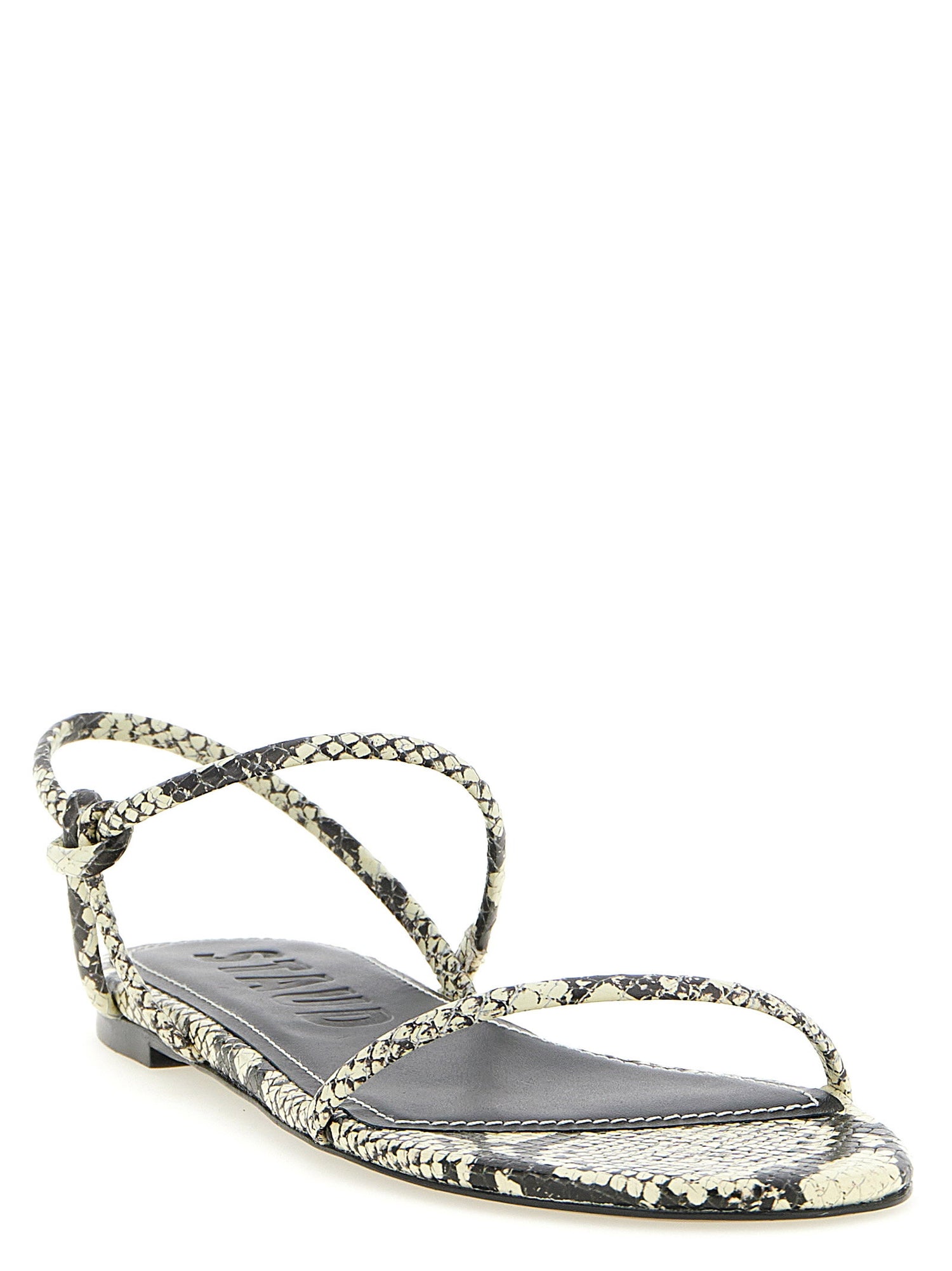 Staud Laurel Sandals White/black