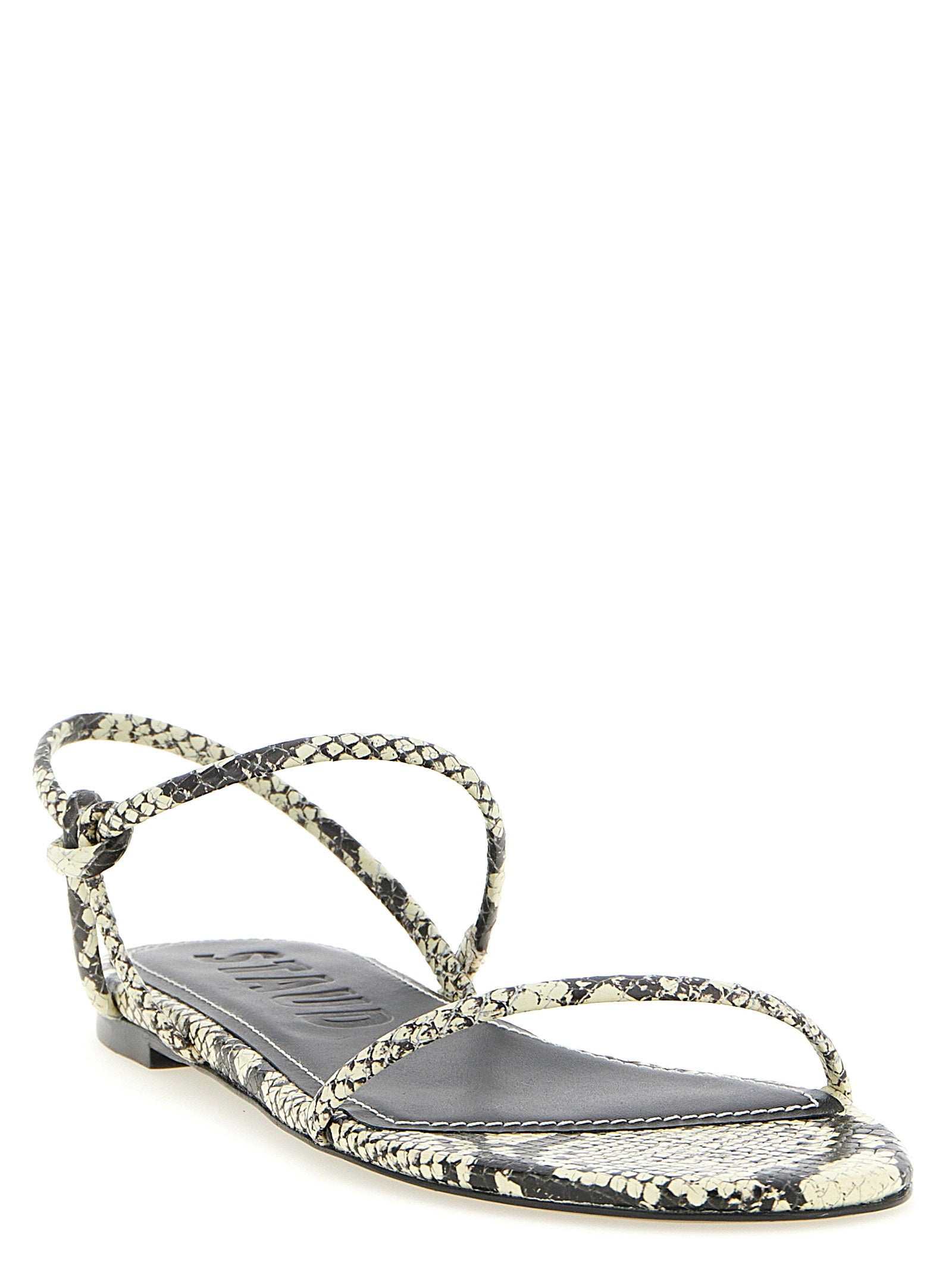 Staud Laurel Sandals White/black