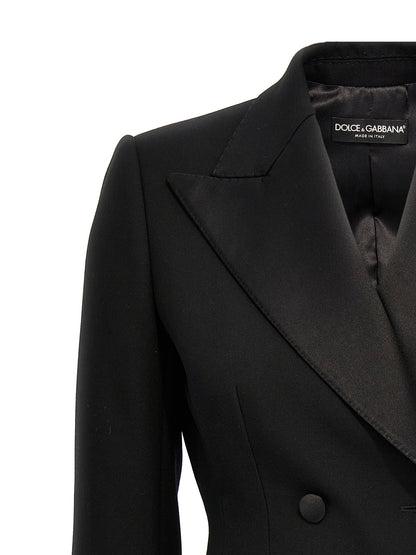 Dolce &amp; Gabbana Dolce Tuxedo Blazer Black  