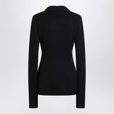 Dolce & Gabbana Double-Breasted Wool Jacket Black