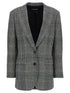 Dolce & Gabbana Pied De Poule Blazer White/Black