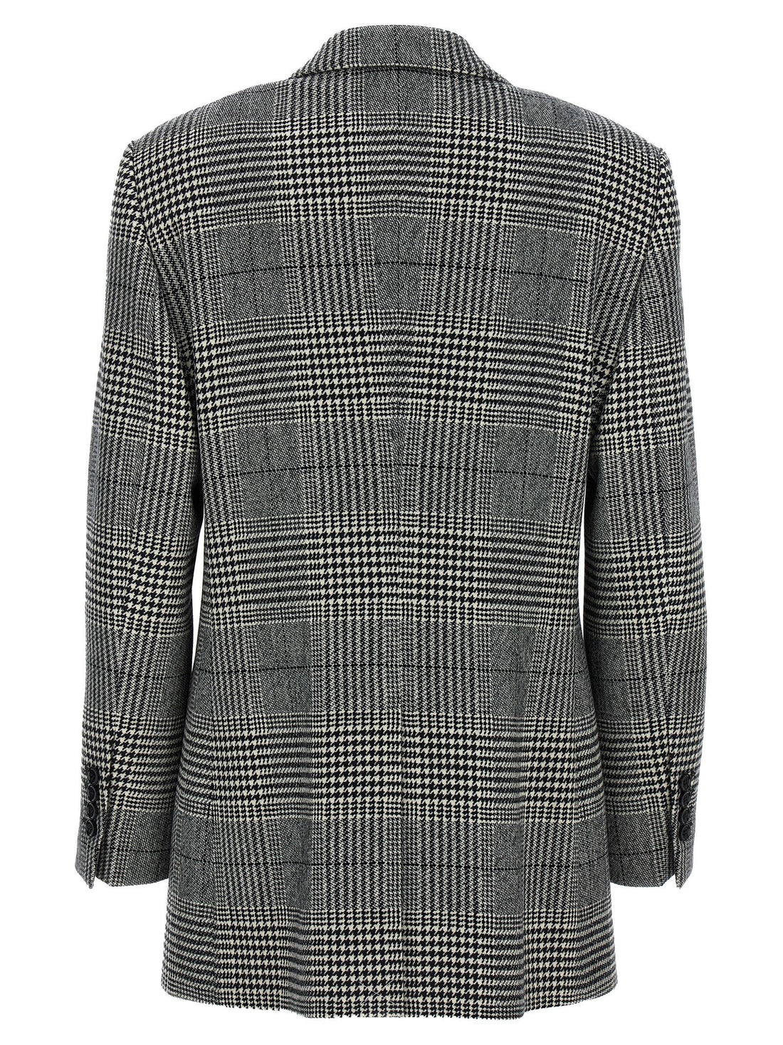 Dolce &amp; Gabbana Pied De Poule Blazer White/Black