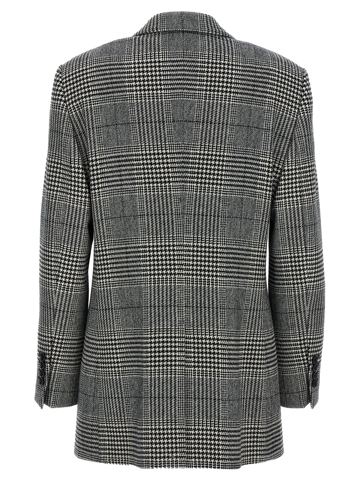 Dolce &amp; Gabbana Pied De Poule Blazer White/Black