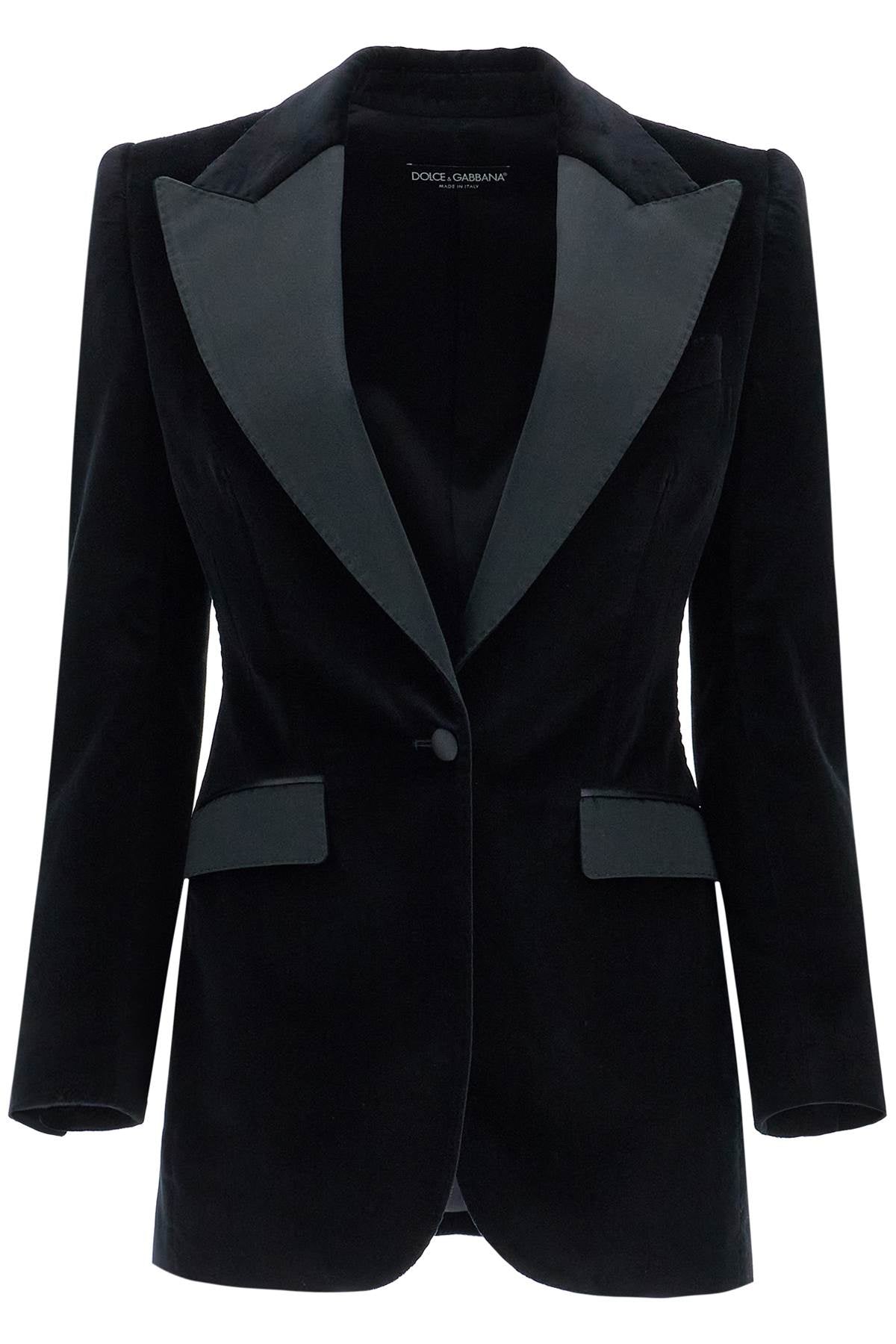 Dolce &amp; Gabbana Turlington velvet tuxedo Jacket