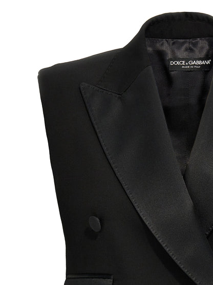 Dolce &amp; Gabbana Tuxedo Gilet Black