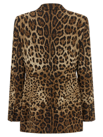 Dolce &amp; Gabbana Leo Blazer Brown