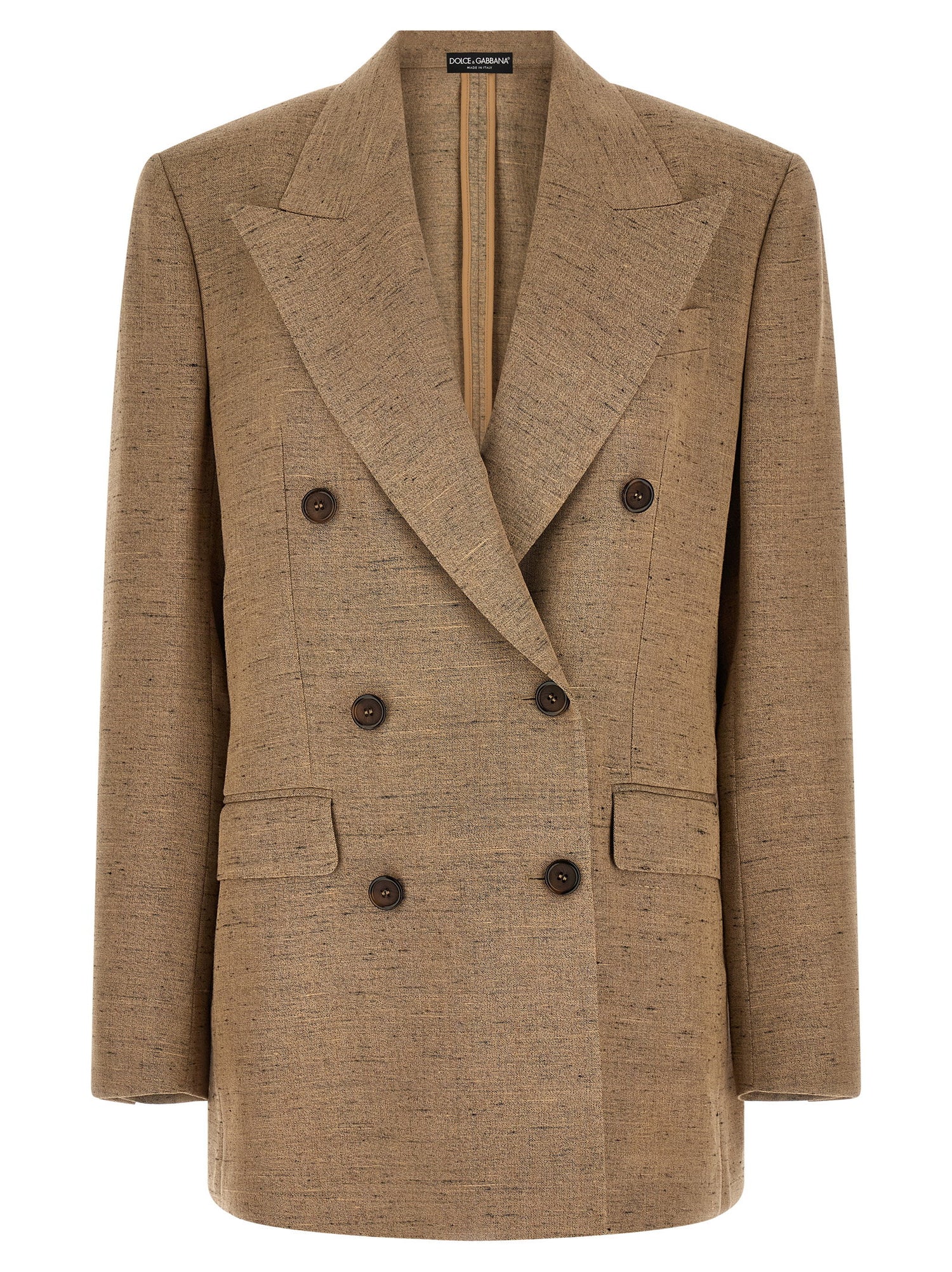 Dolce &amp; Gabbana Double-breasted Blazer Beige
