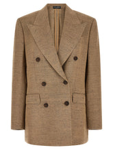 Dolce & Gabbana Double-breasted Blazer Beige