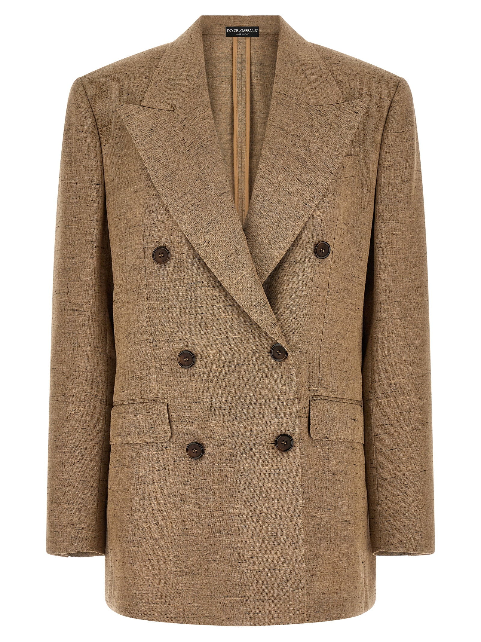 Dolce &amp; Gabbana Double-breasted Blazer Beige