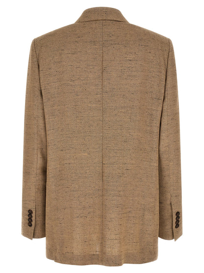 Dolce &amp; Gabbana Double-breasted Blazer Beige