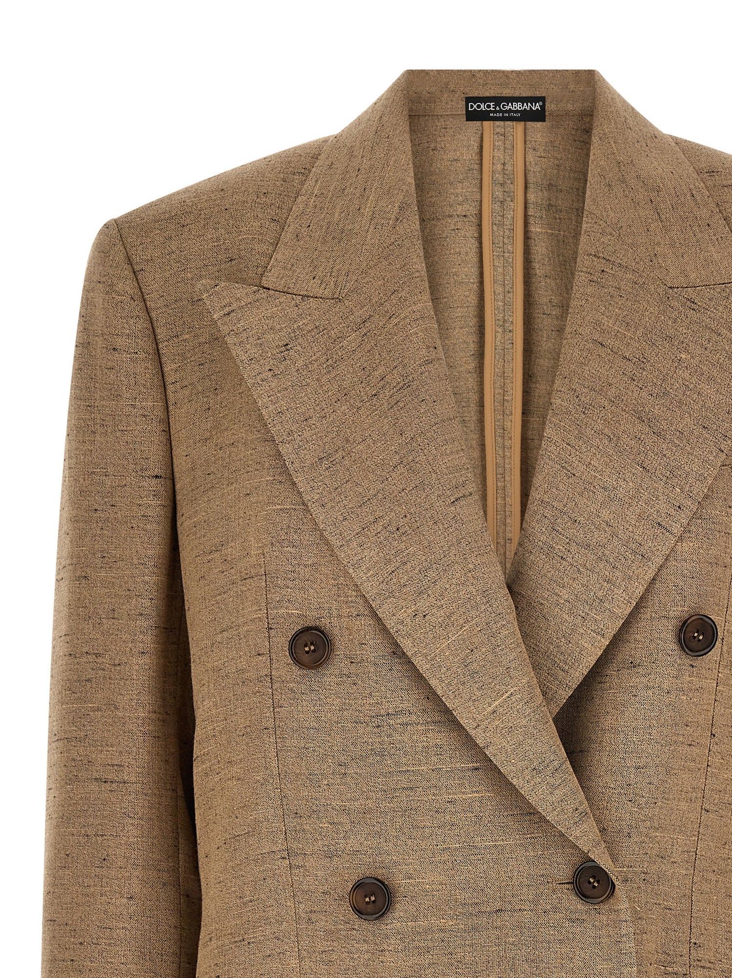 Dolce &amp; Gabbana Double-breasted Blazer Beige