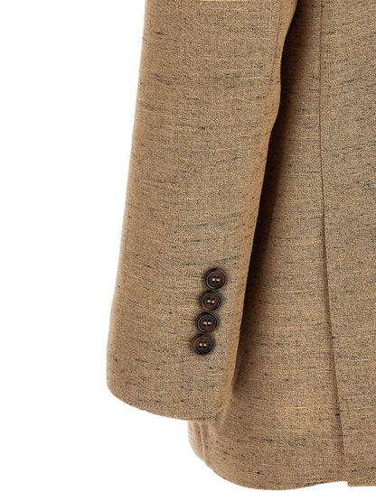 Dolce &amp; Gabbana Double-breasted Blazer Beige