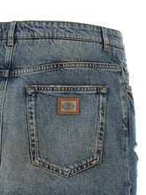 Dolce & Gabbana Embroidery Skirt Blue
