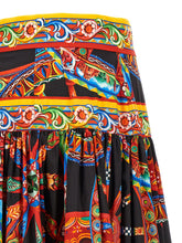 Dolce & Gabbana Carretto Skirt Multicolor