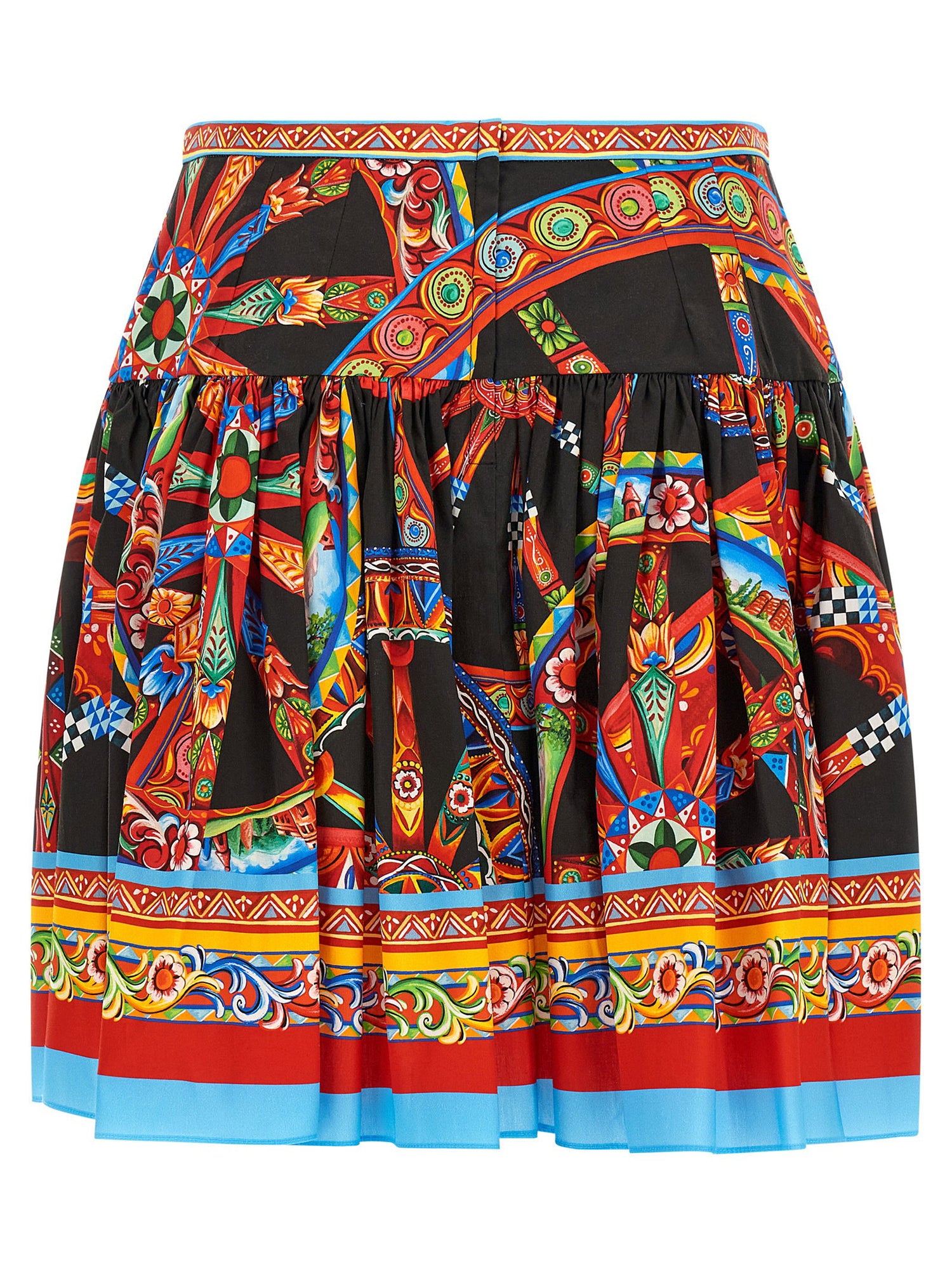 Dolce &amp; Gabbana Carretto Skirt Multicolor