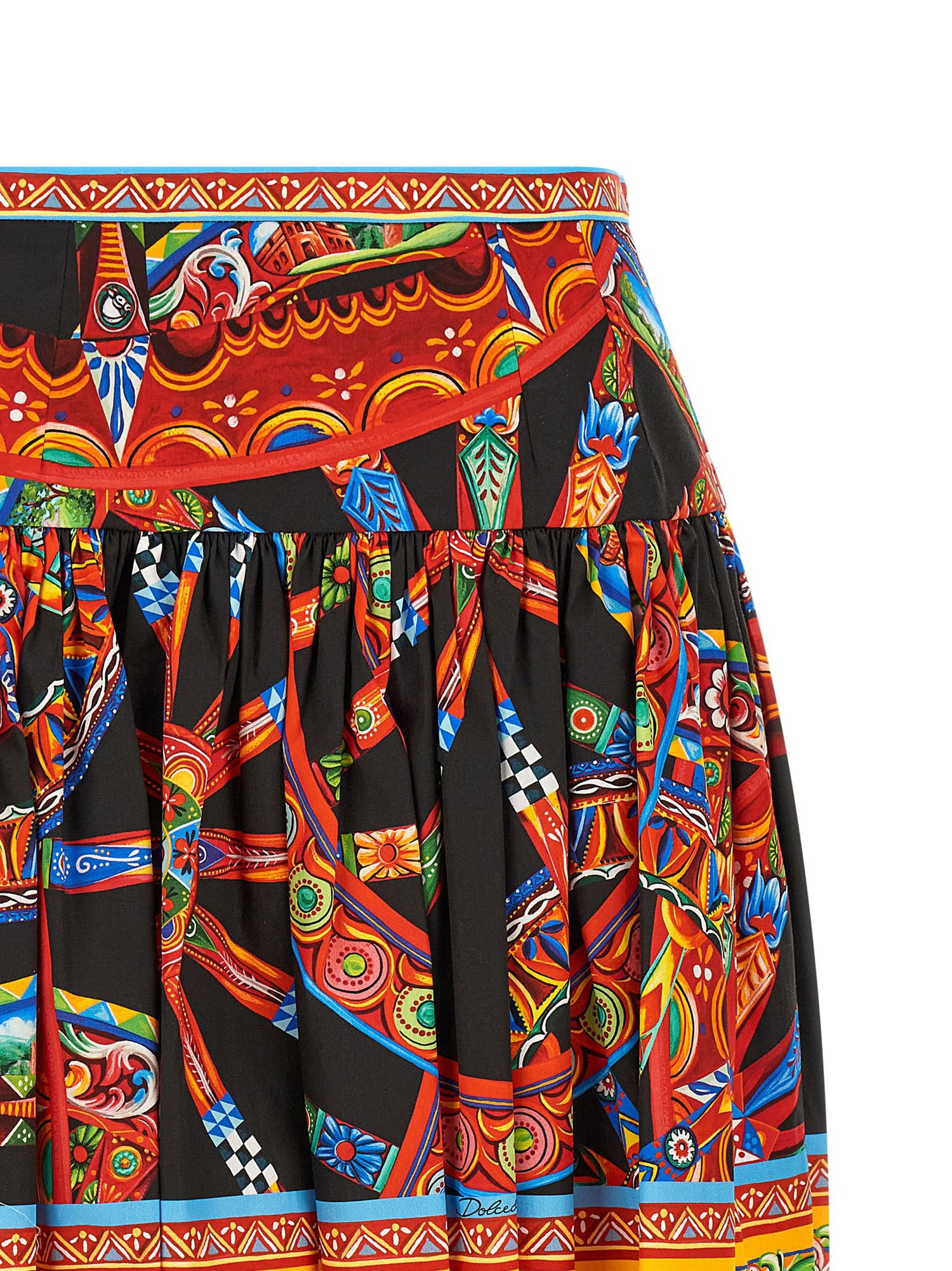 Dolce &amp; Gabbana Carretto Skirt Multicolor