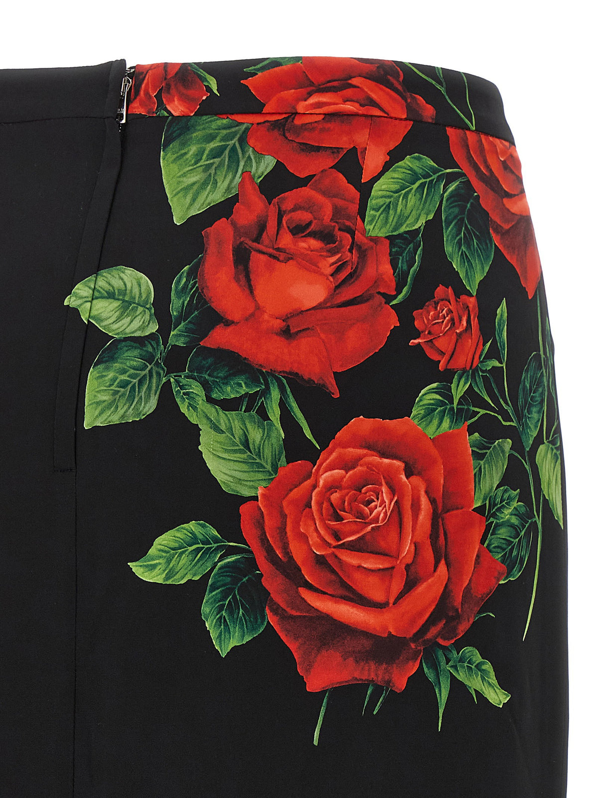 Dolce &amp; Gabbana Rose Skirt Black  