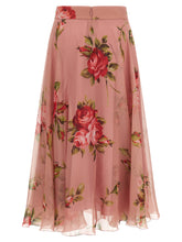 Dolce & Gabbana Bouquet Rose Skirt Pink