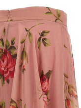 Dolce & Gabbana Bouquet Rose Skirt Pink