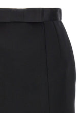 Dolce & Gabbana Wool Pencil Skirt Black