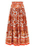 Dolce & Gabbana Maiolica Skirt Orange