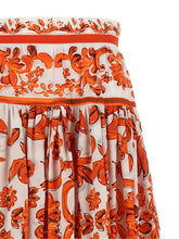 Dolce & Gabbana Maiolica Skirt Orange
