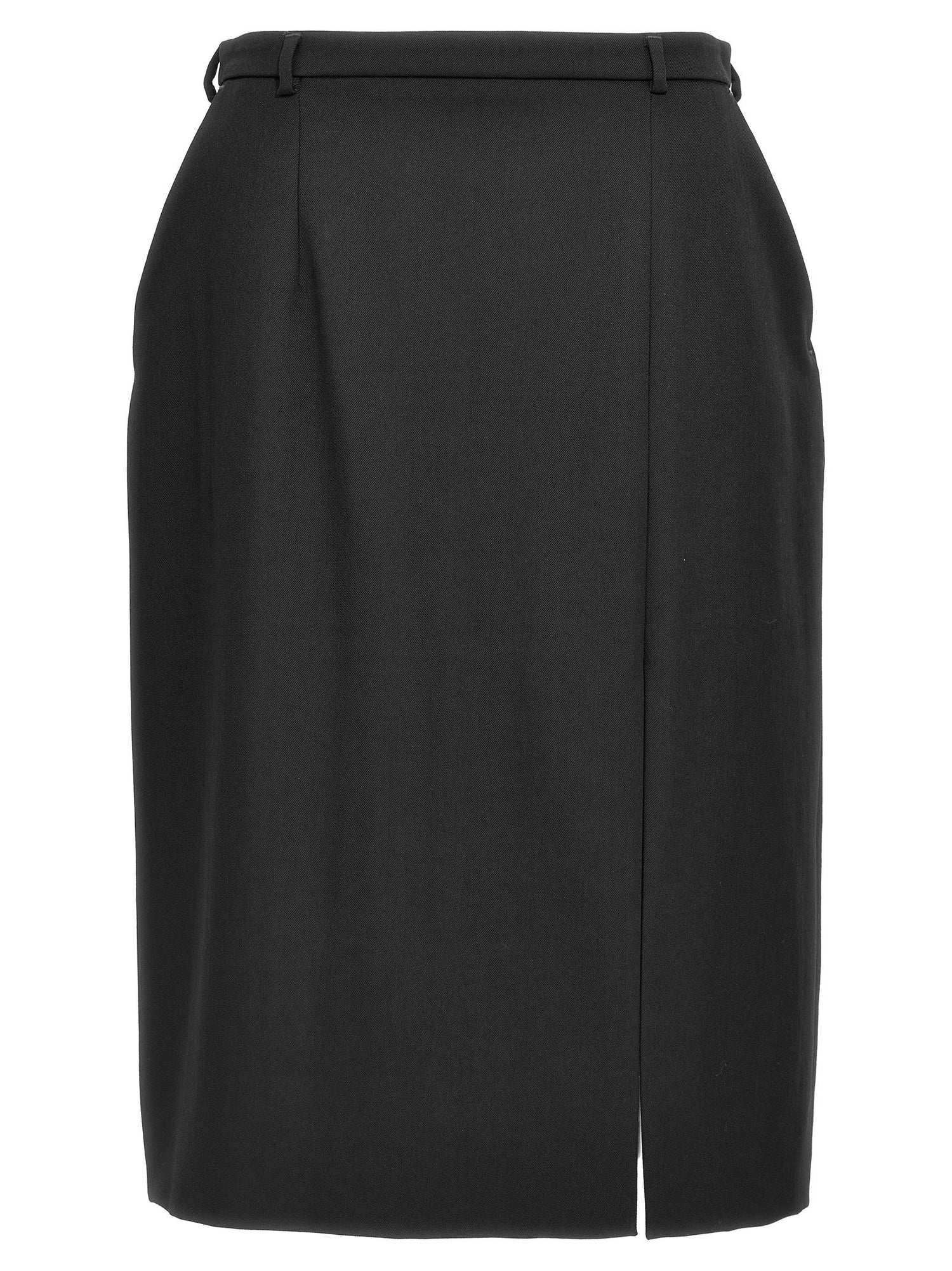 Dolce &amp; Gabbana Slit Skirt Black