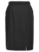 Dolce & Gabbana Slit Skirt Black
