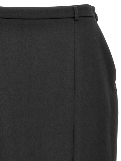 Dolce &amp; Gabbana Slit Skirt Black