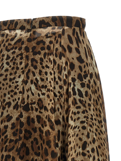 Dolce &amp; Gabbana Leo Skirt Brown