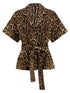 Dolce & Gabbana Leopard Shirt Brown