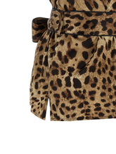 Dolce & Gabbana Leopard Shirt Brown