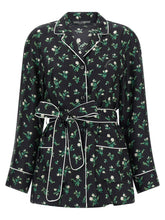 Dolce & Gabbana Roselline And Lily Of The Lilies Of The Flowers Printed Shirt Black
