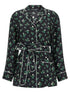 Dolce & Gabbana Roselline And Lily Of The Lilies Of The Flowers Printed Shirt Black