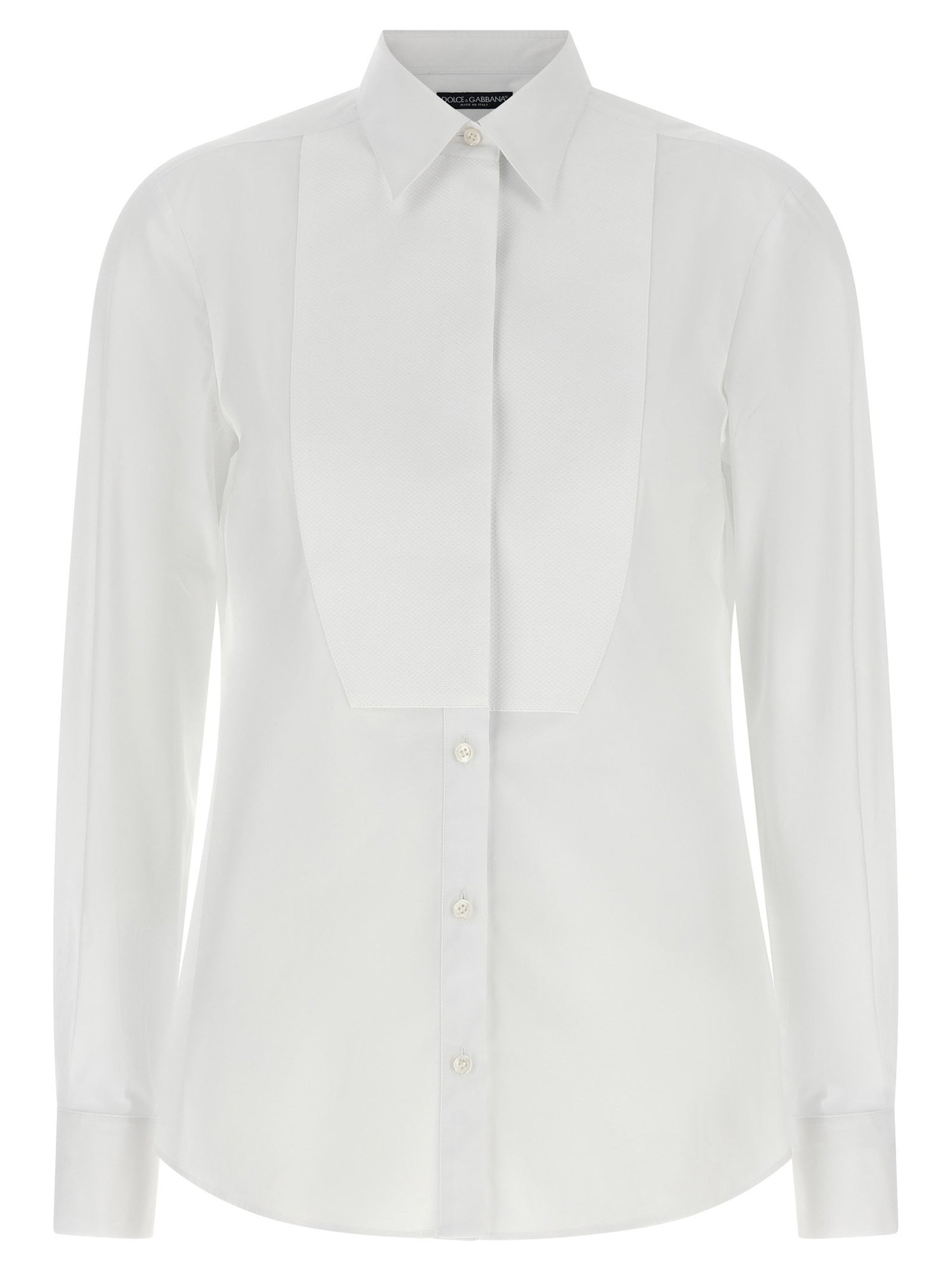 Dolce &amp; Gabbana Tuxedo Shirt White