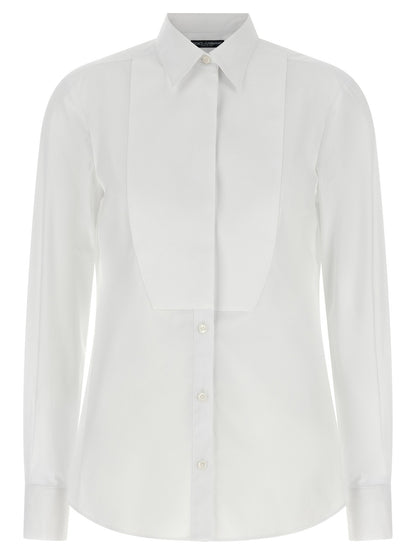 Dolce &amp; Gabbana Tuxedo Shirt White