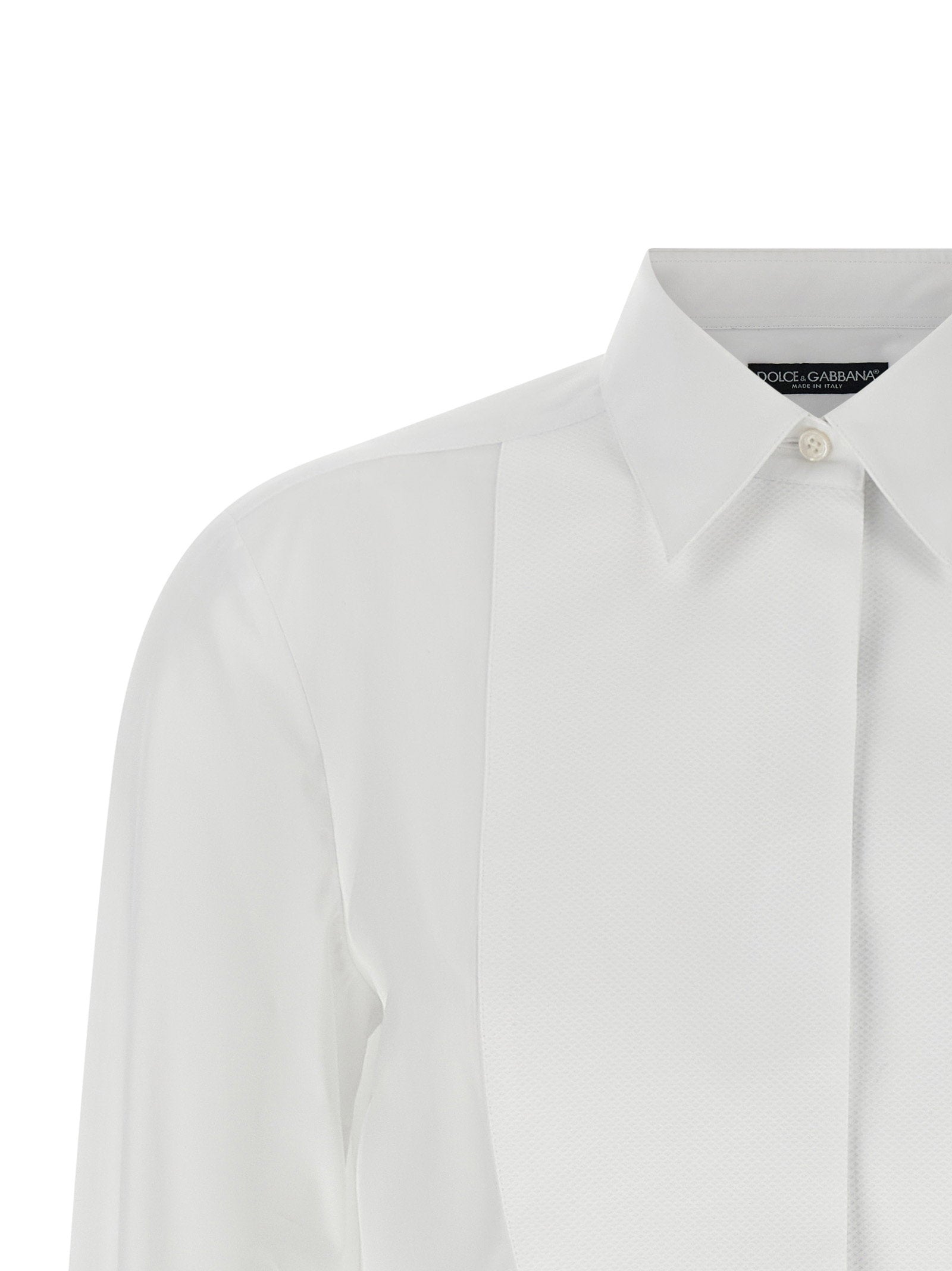 Dolce &amp; Gabbana Tuxedo Shirt White